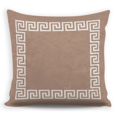 Capa de Almofada Moldura Grega 45x45cm - Avulsa