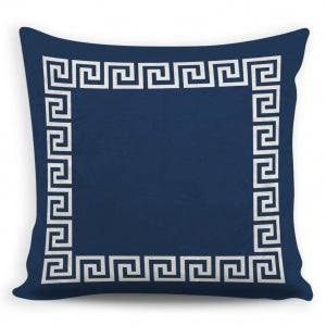 Capa de Almofada Moldura Grega 45x45cm - Avulsa