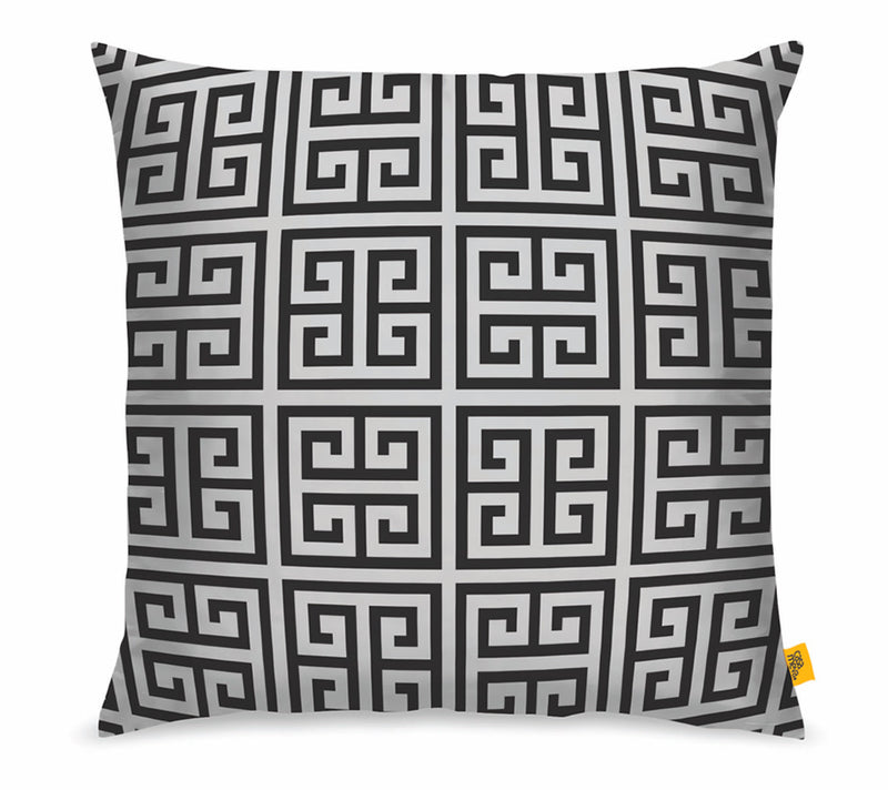 Capa de Almofada Chave Grega 45x45cm - Avulsa
