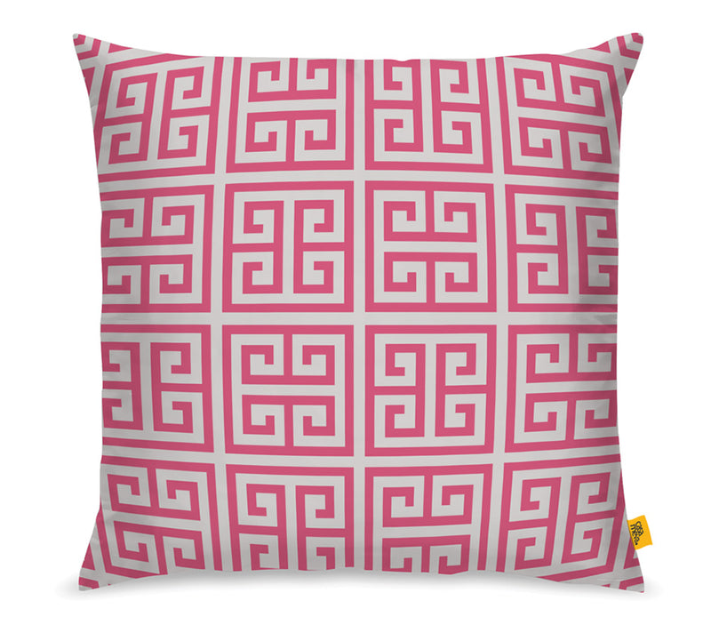 Capa de Almofada Chave Grega 45x45cm - Avulsa