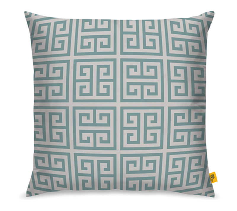 Capa de Almofada Chave Grega 45x45cm - Avulsa