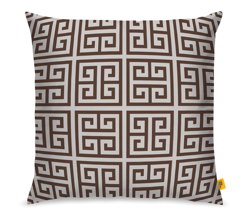 Capa de Almofada Chave Grega 45x45cm - Avulsa
